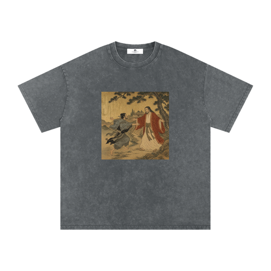 'The Return' Oversized Cotton T-Shirt