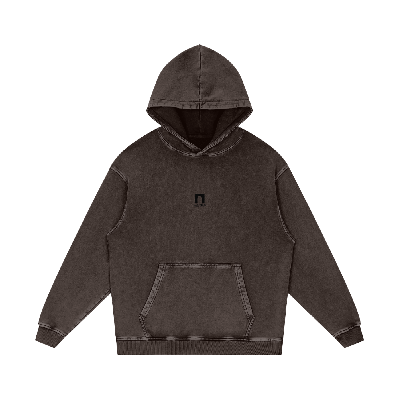 'Sun Over Water' Washed Hoodie