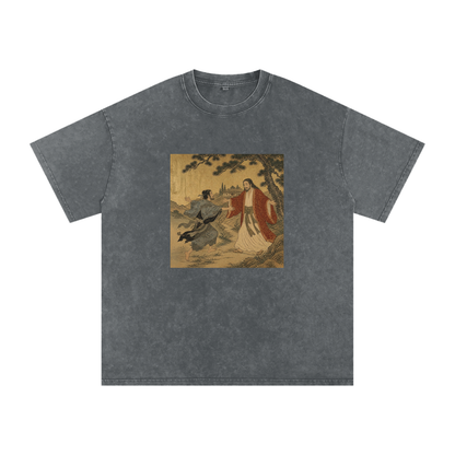 'The Return' Oversized Cotton T-Shirt