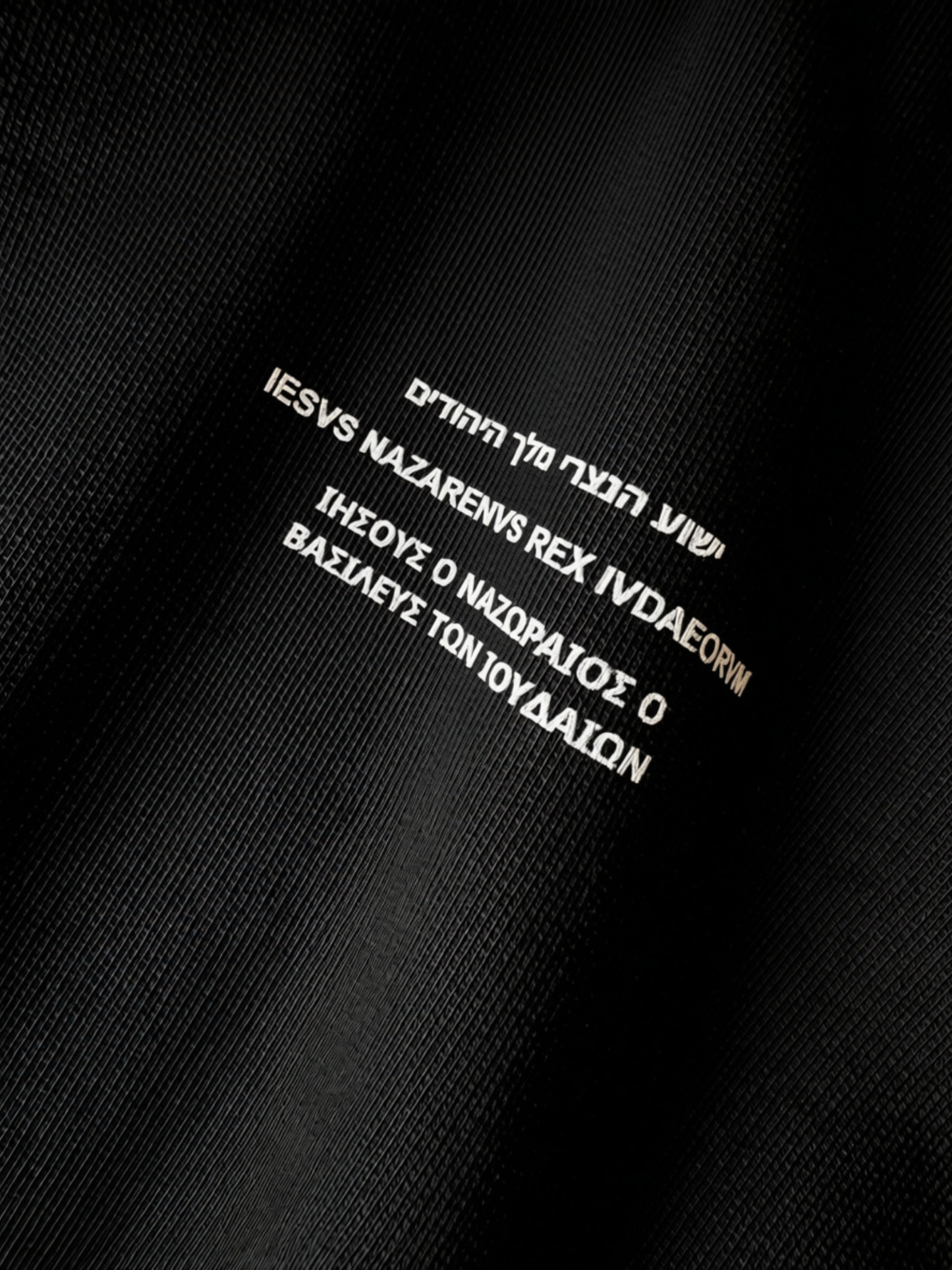 'Golgatha' Oversized Heavyweight Hoodie