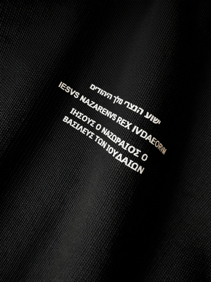 'Golgatha' Oversized Heavyweight Hoodie