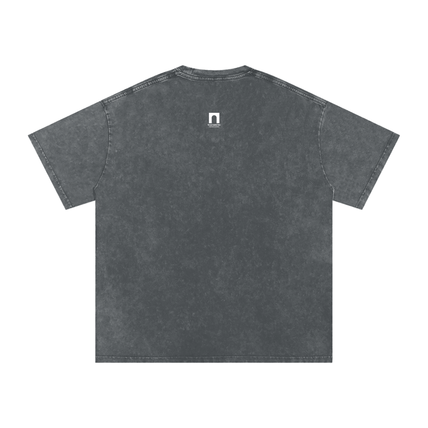 'Three' Washed Oversized Tee
