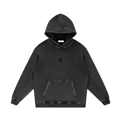 'Sun Over Water' Washed Hoodie