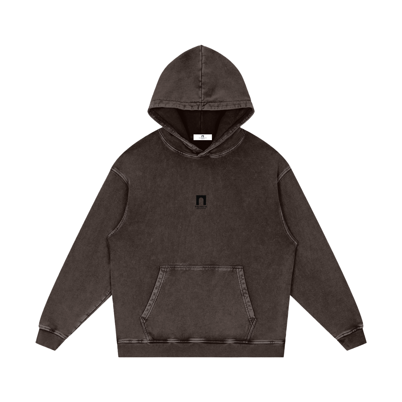 'Sun Over Water' Washed Hoodie