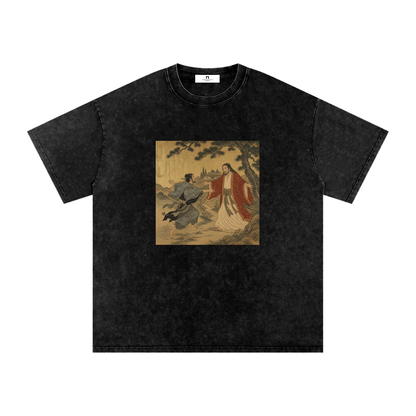 'The Return' Oversized Cotton T-Shirt