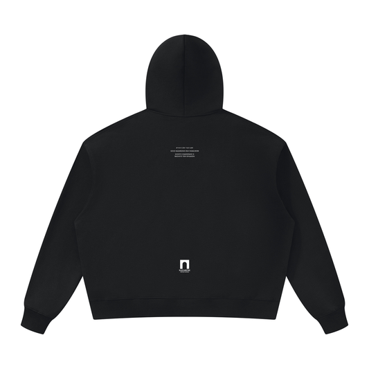 'Golgatha' Oversized Heavyweight Hoodie