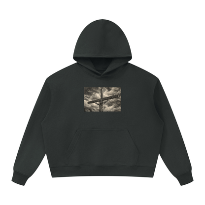'Golgatha' Oversized Heavyweight Hoodie