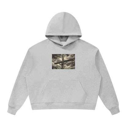 'Golgatha' Oversized Heavyweight Hoodie